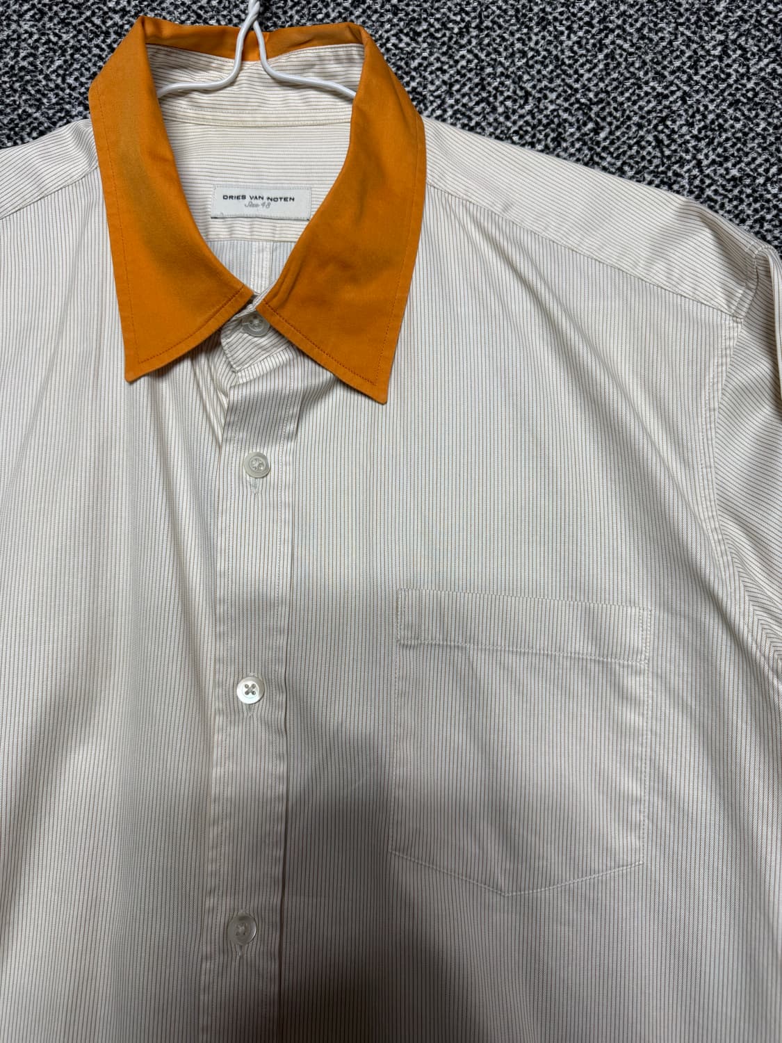 드리스반노튼 스트라이프 셔츠 상품이미지2