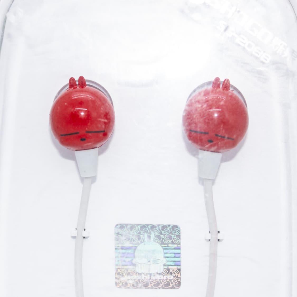 빈티지 고전 문구 마시마로 캐릭터 이어폰 상품이미지2