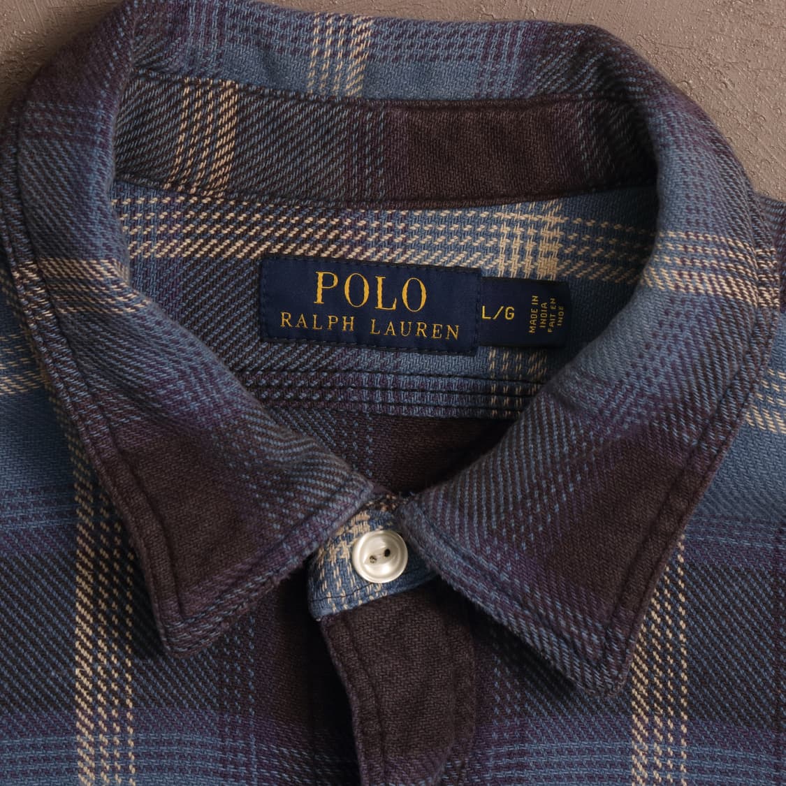 폴로 랄프로렌 헤비코튼 플란넬 체크셔츠 A1405 상품이미지3