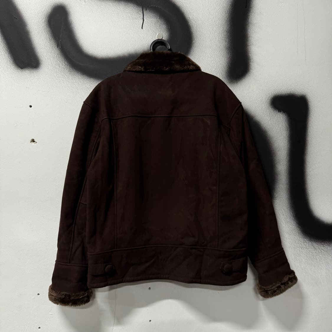 VTG 빈티지 리마 스웨이드 소가죽 스웨이드 무스탕 자켓 상품이미지2