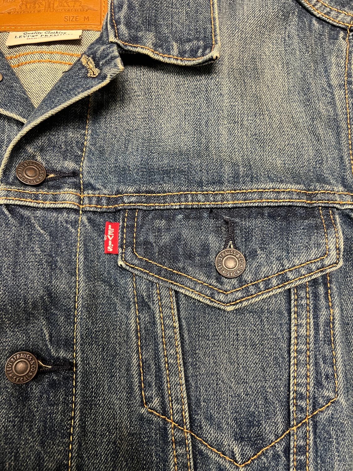 리바이스 Big E 3rd 프리미엄 데님자켓 M (100) 상품이미지2