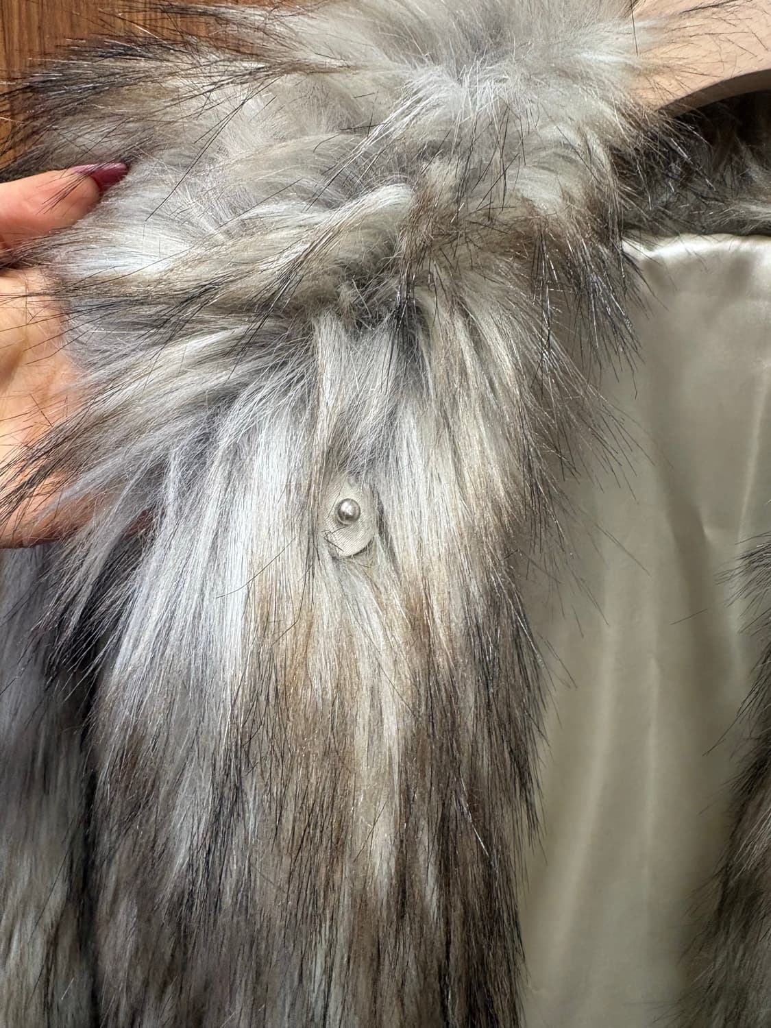 오네갸루 히메갸루 브라운 퍼자켓  상품이미지3