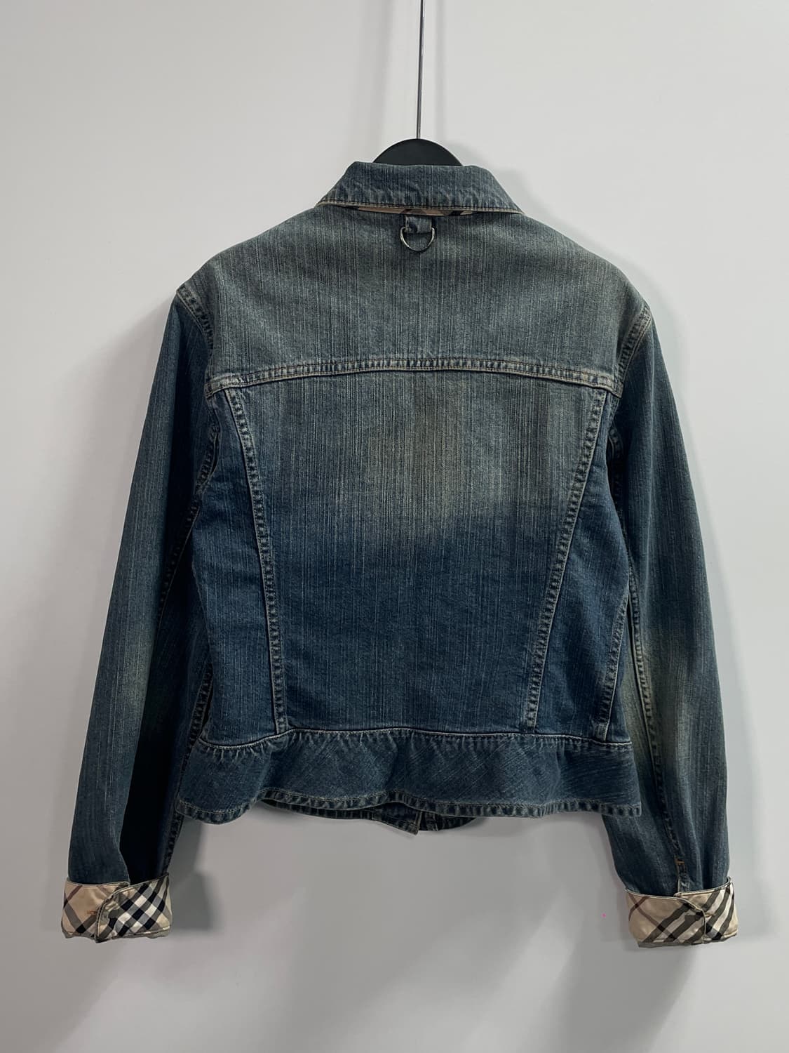 버버리 우먼스 노바체크 데님 청자켓 (on.431) 상품이미지3