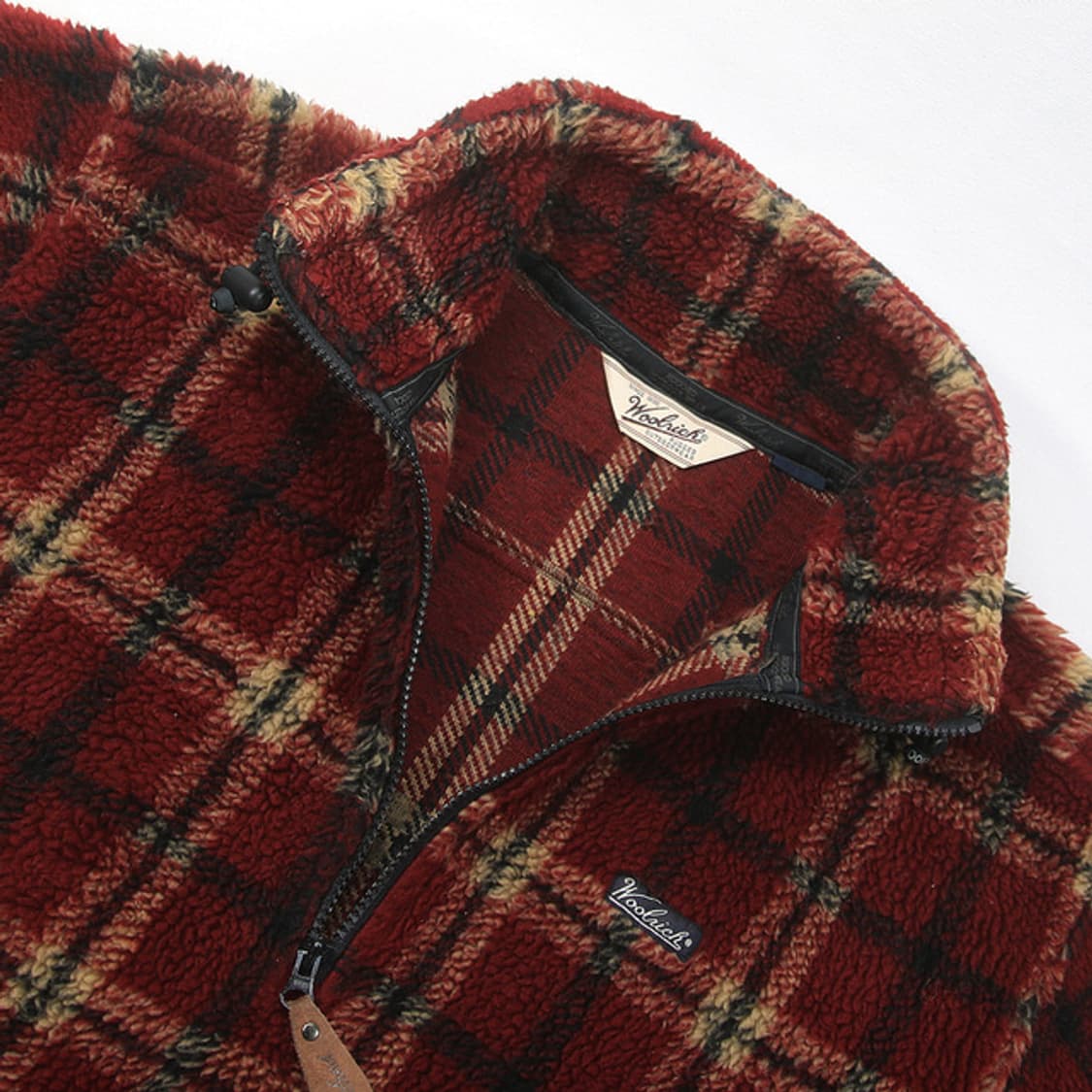 (착용컷) 울리치 아웃도어 아노락 후리스 상품이미지6