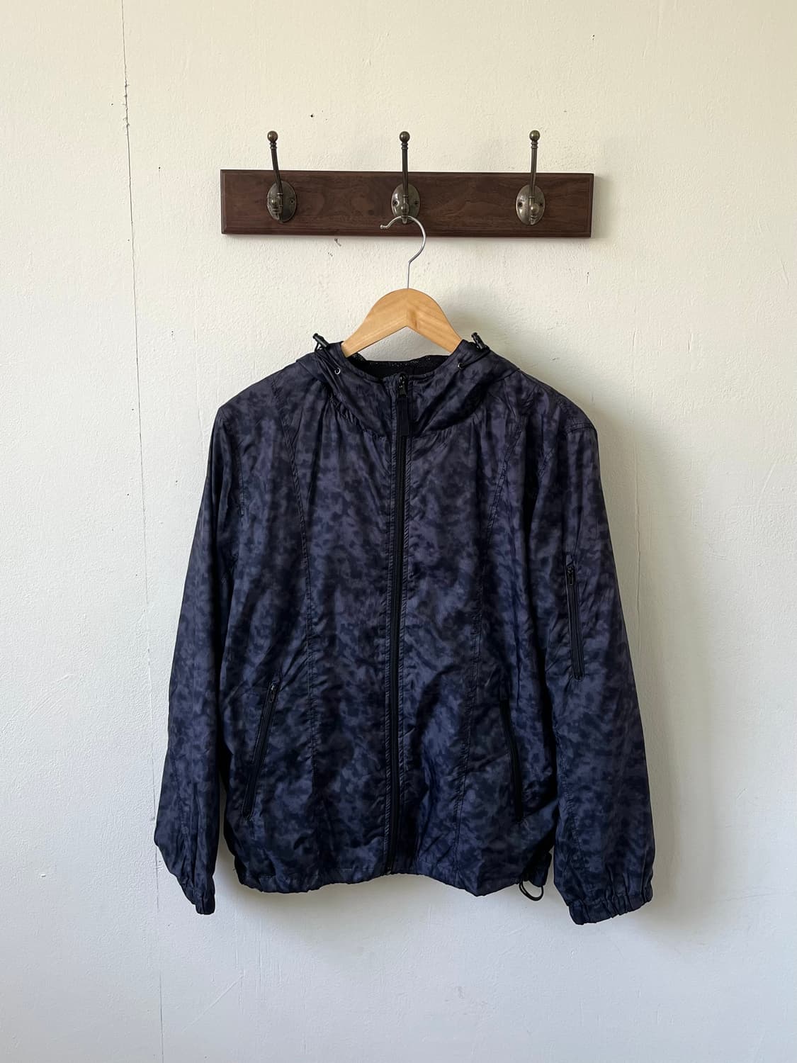 Japan vtg 레오파드 바람막이 상품이미지1