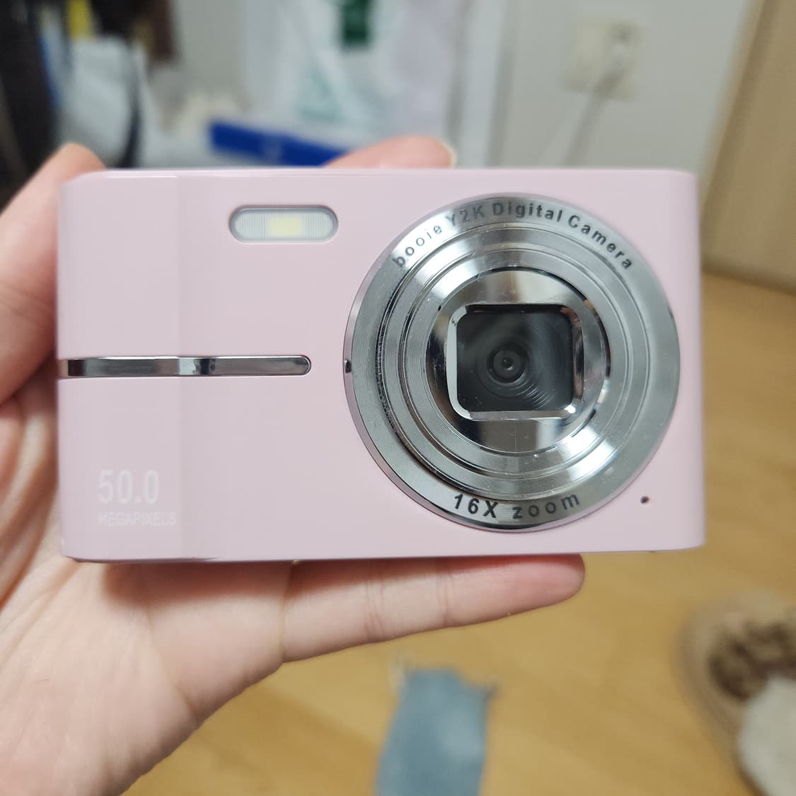 작례) 부이 y2k카메라 핑크 디카 디지털 카메라 상품이미지2