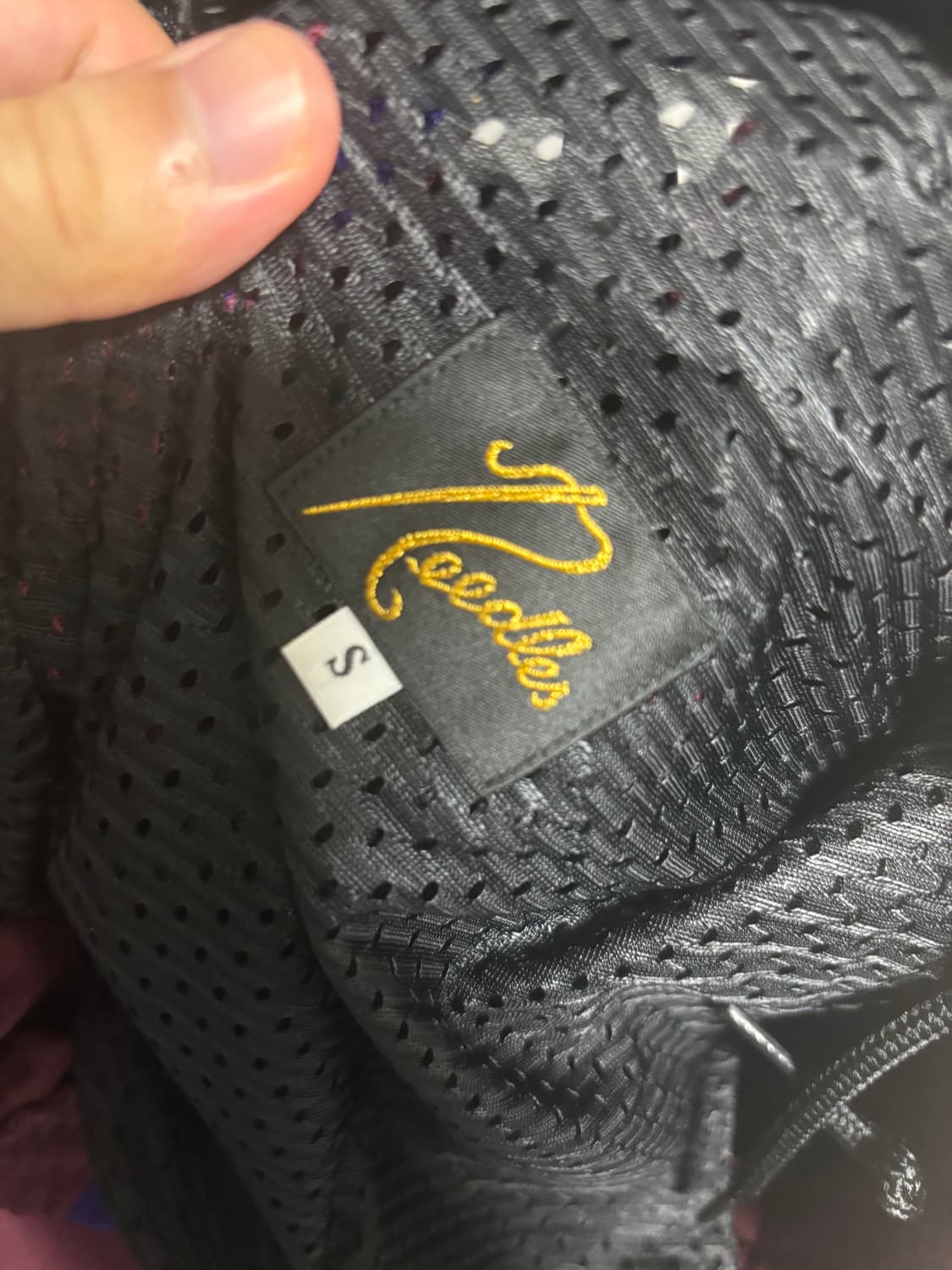 니들스 HD 트랙팬츠 와인 S사이즈 상품이미지3