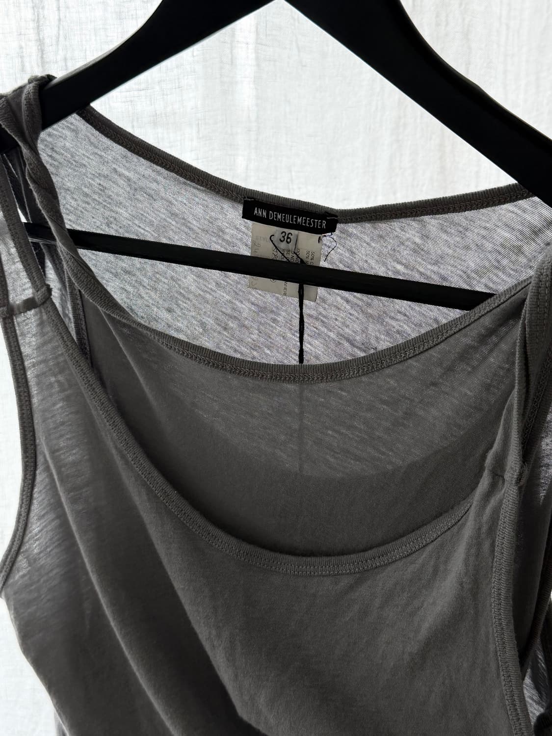 ann demeulemeester twist sleeveless 상품이미지2