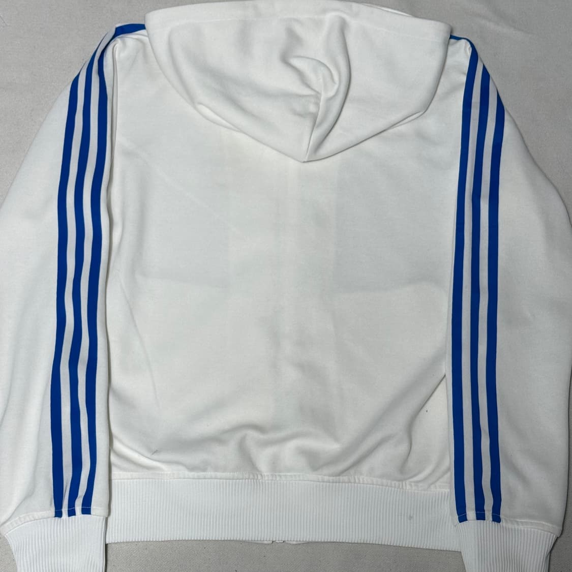 🫶🏻 아디다스 빅로고 블루라인 White 트랙탑 🫶🏻 상품이미지3