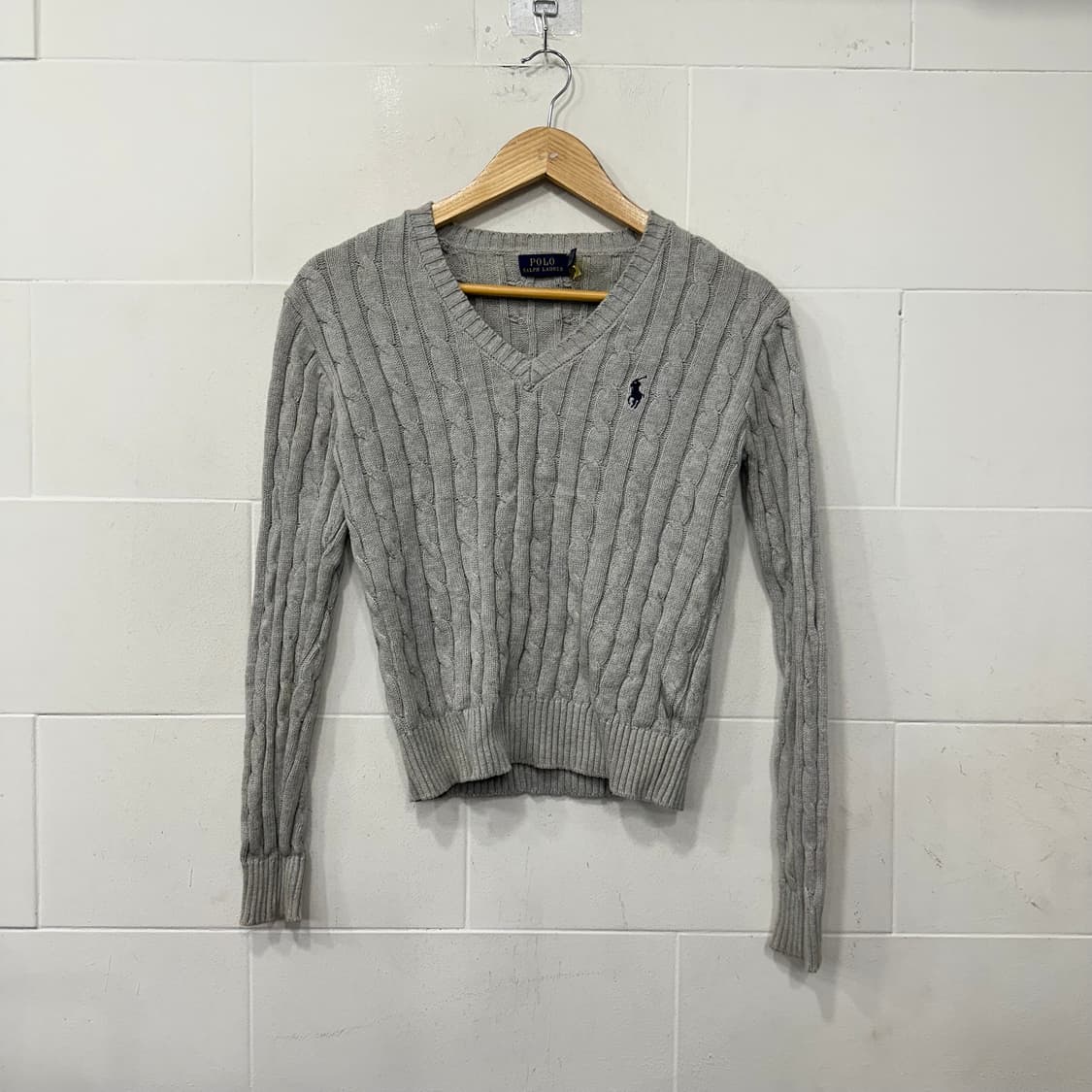 폴로 랄프로렌 꽈배기 니트 상품이미지1