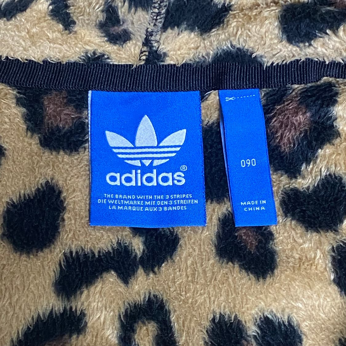 아디다스 레오파드 후드집업 90 상품이미지5