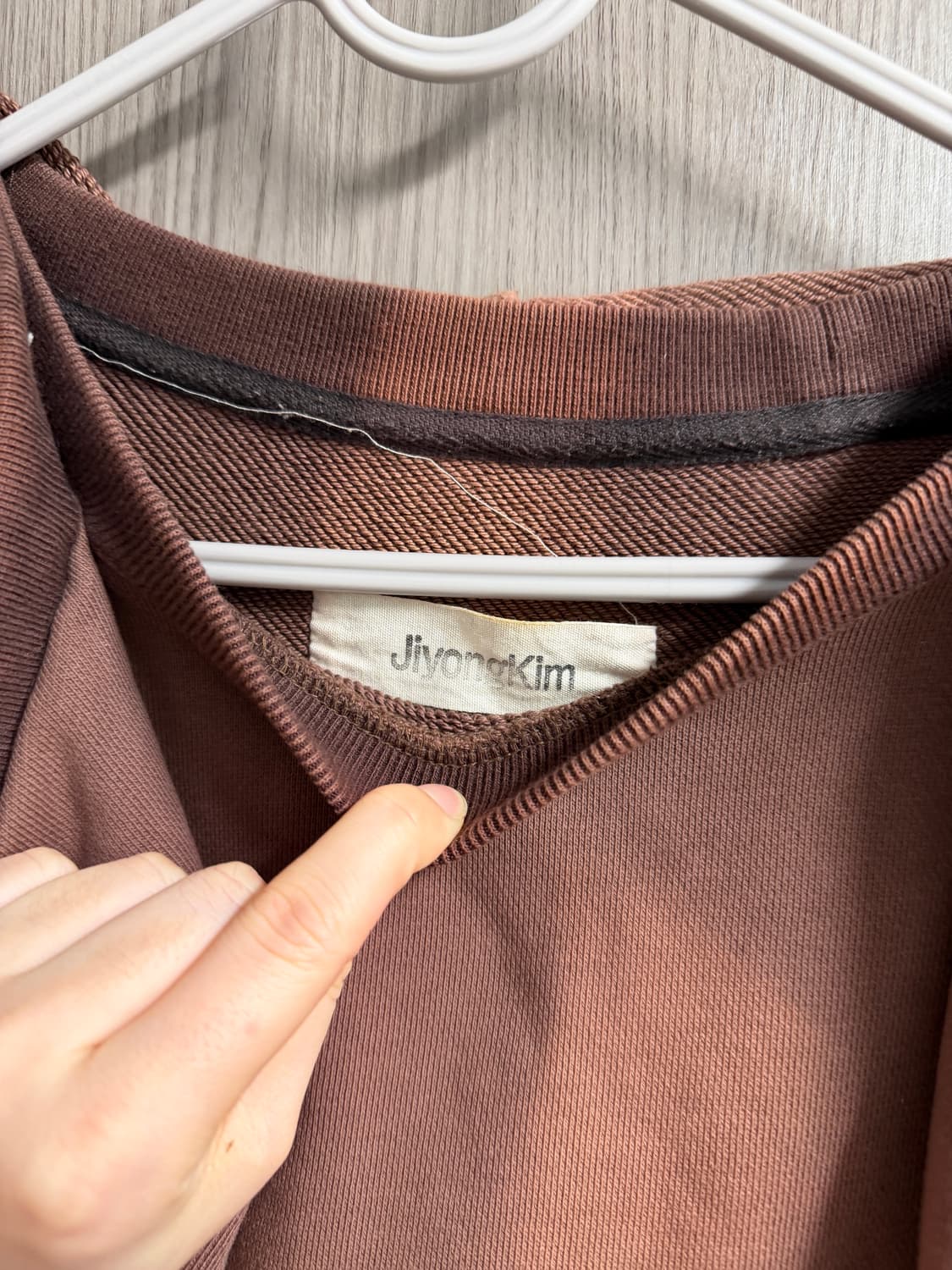 Jiyongkim 23 ss 후드티 상품이미지3