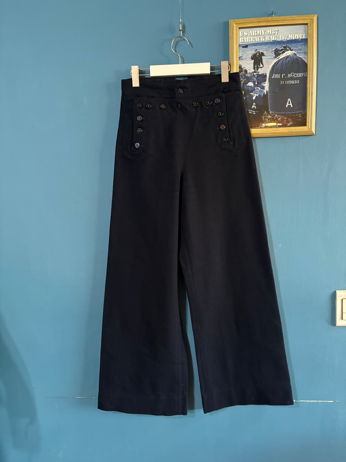 70’s USN Wool Sailor Pant. 상품이미지1