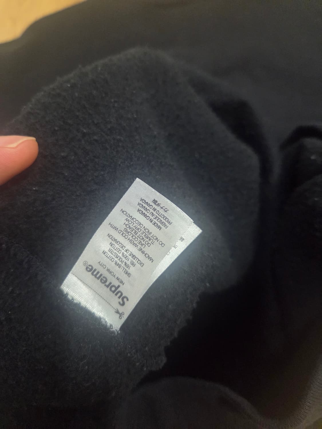 슈프림 박스로고 크루넥 블랙 - 22FW 상품이미지4