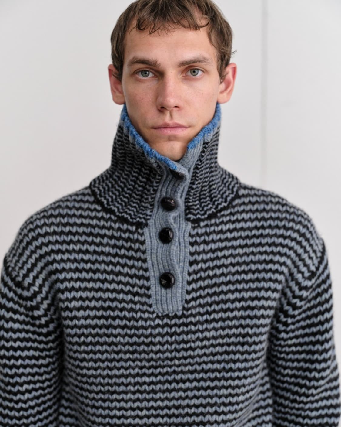 M) colorcolour aurora high neck knit 상품이미지1