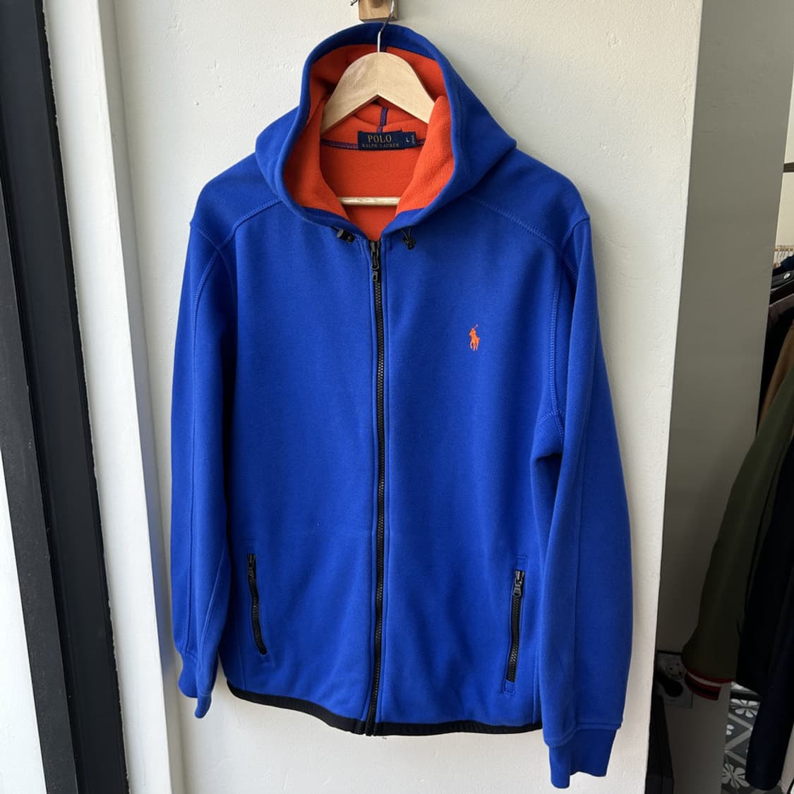 16289 - 폴로 랄프로렌 블루 후드 집업 상품이미지2
