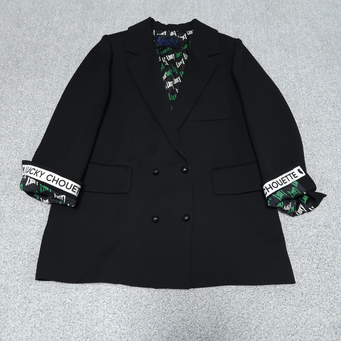 럭키슈에뜨 클래식 모던 블레이져 자켓 36 정가 상품이미지1