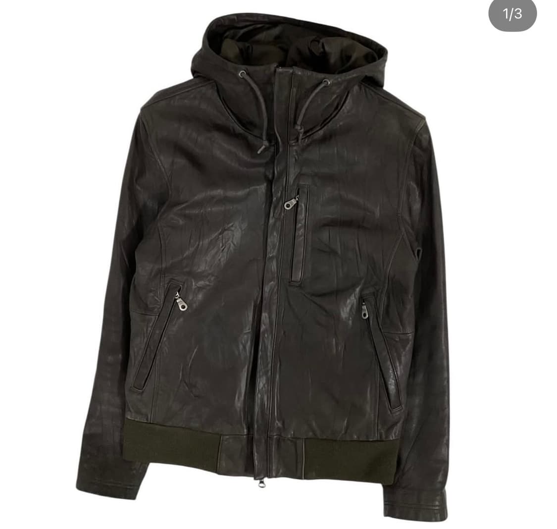 vintage leather jacket  상품이미지1