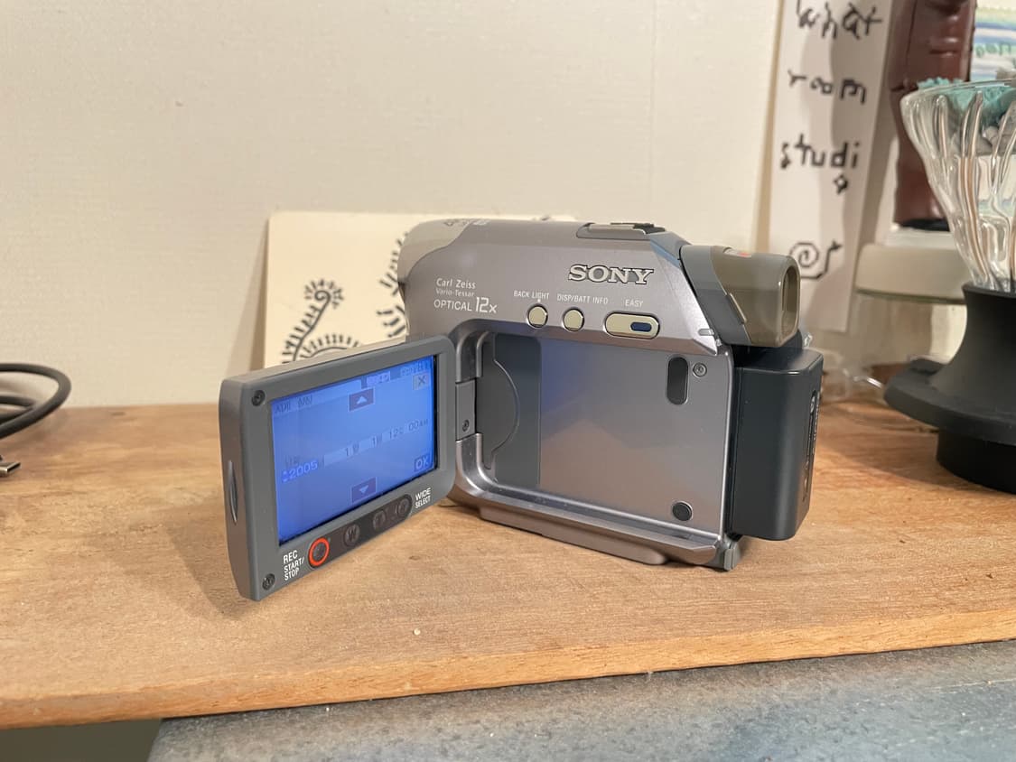 소니 DCR-HC42 빈티지 캠코더 상품이미지3