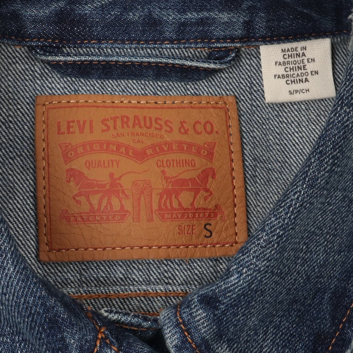 리바이스 워시드 3rd 트러커 데님자켓 상품이미지7