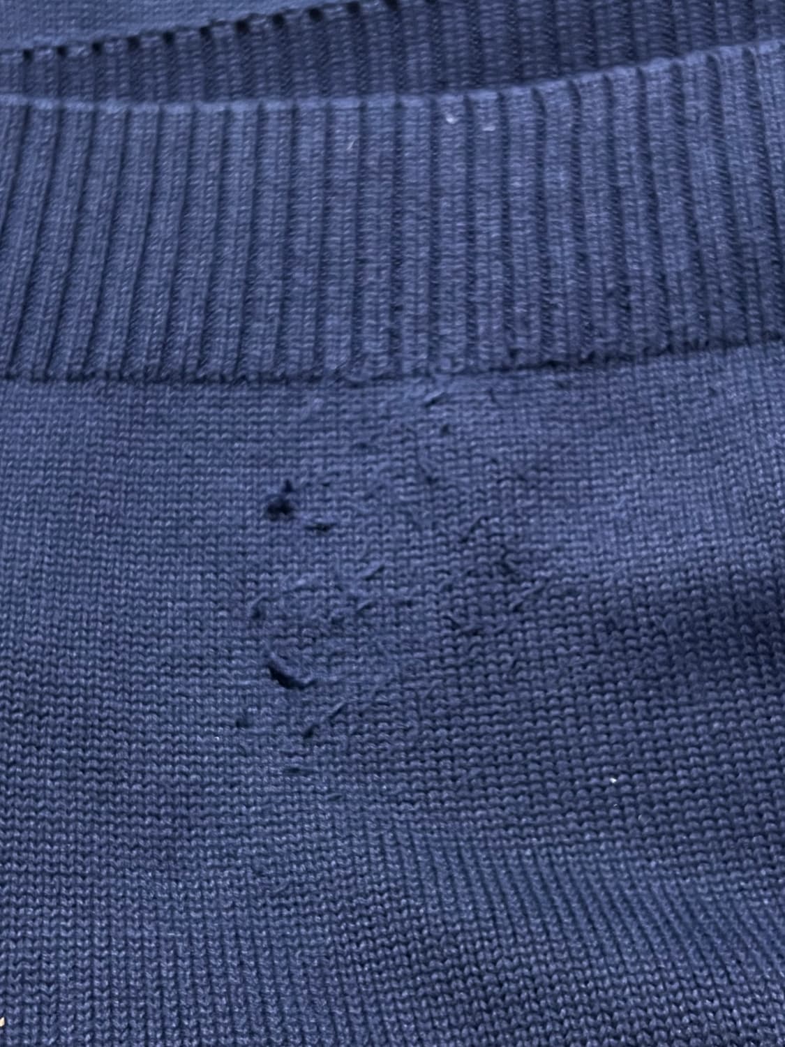 폴로 반집업 니트 L (105) 상품이미지3