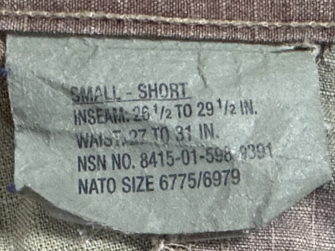 미군 OCP 멀티캠 전투복 바지 하의 (S/S) (M) 상품이미지8