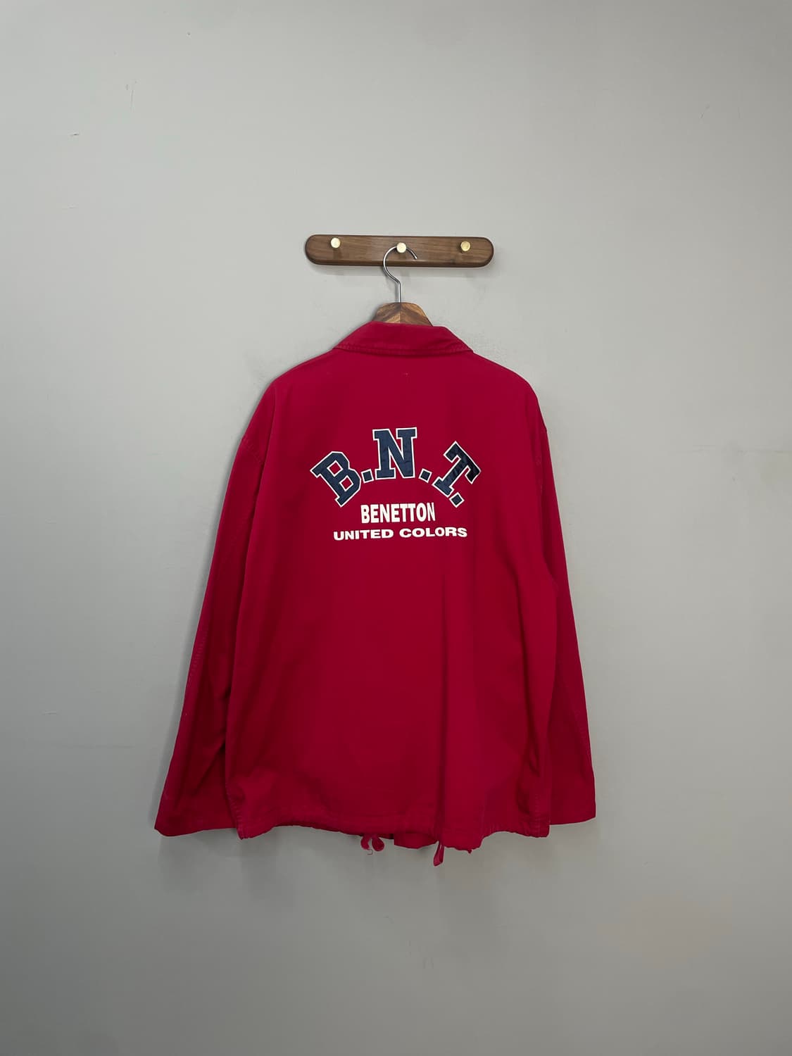 베네통 스펠아웃 레드 자켓 H1892 상품이미지5