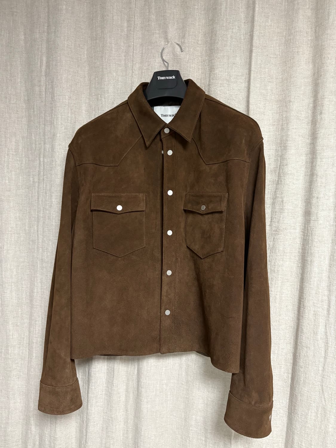 [XL] 25SS 토니웩 웨스턴 크롭 스웨이드 자켓 상품이미지2