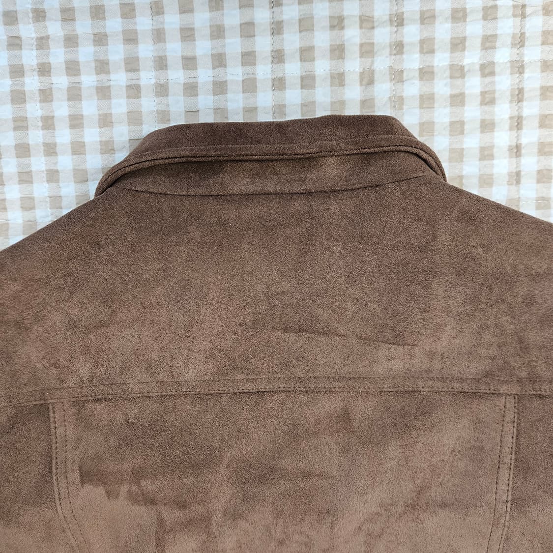 간절기 스웨이드 집업자켓 남자100 상품이미지5