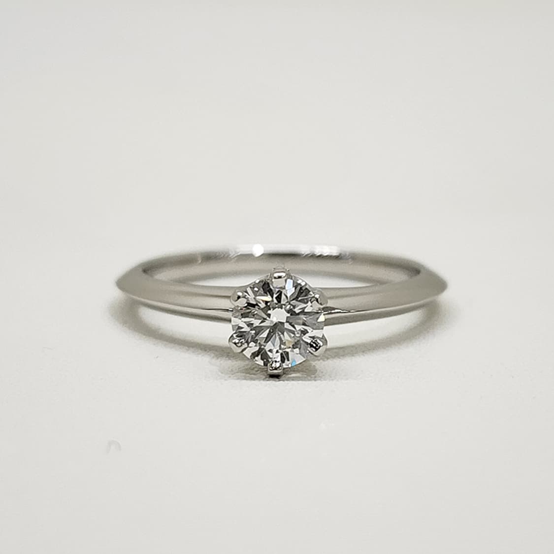 티파니 PT 웨딩반지 0.43캐럿 6.5호/가드링6호 상품이미지5