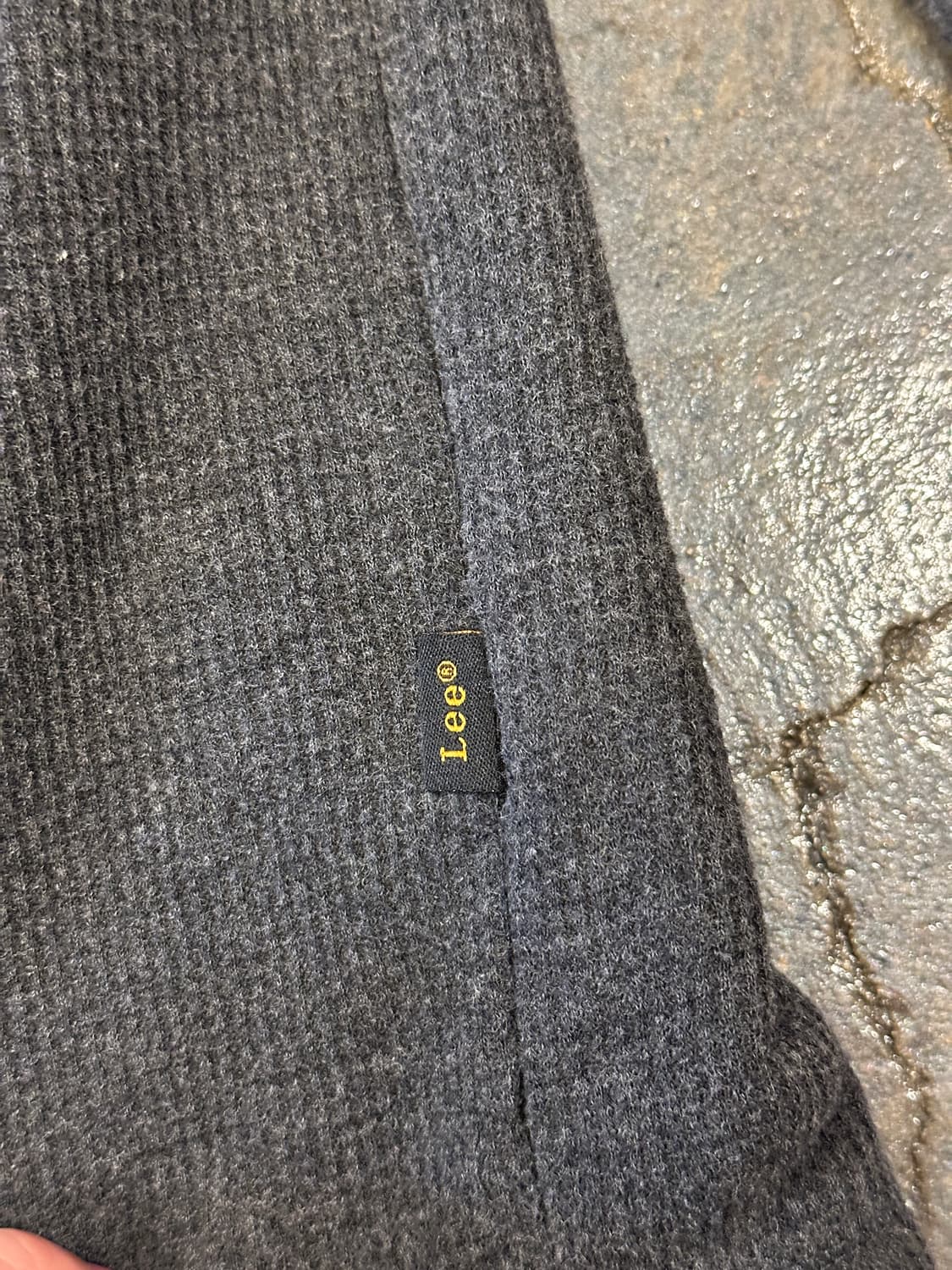 Lee Premium Select 와플 헨리넥 쉐르파 스웻셔츠 M 상품이미지5