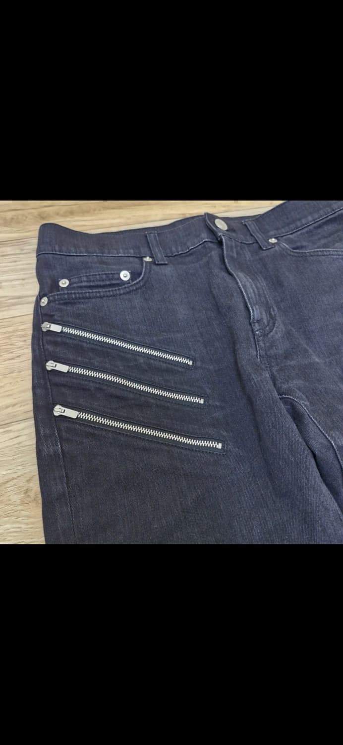 생로랑 15fw D02 지퍼 데님 상품이미지2