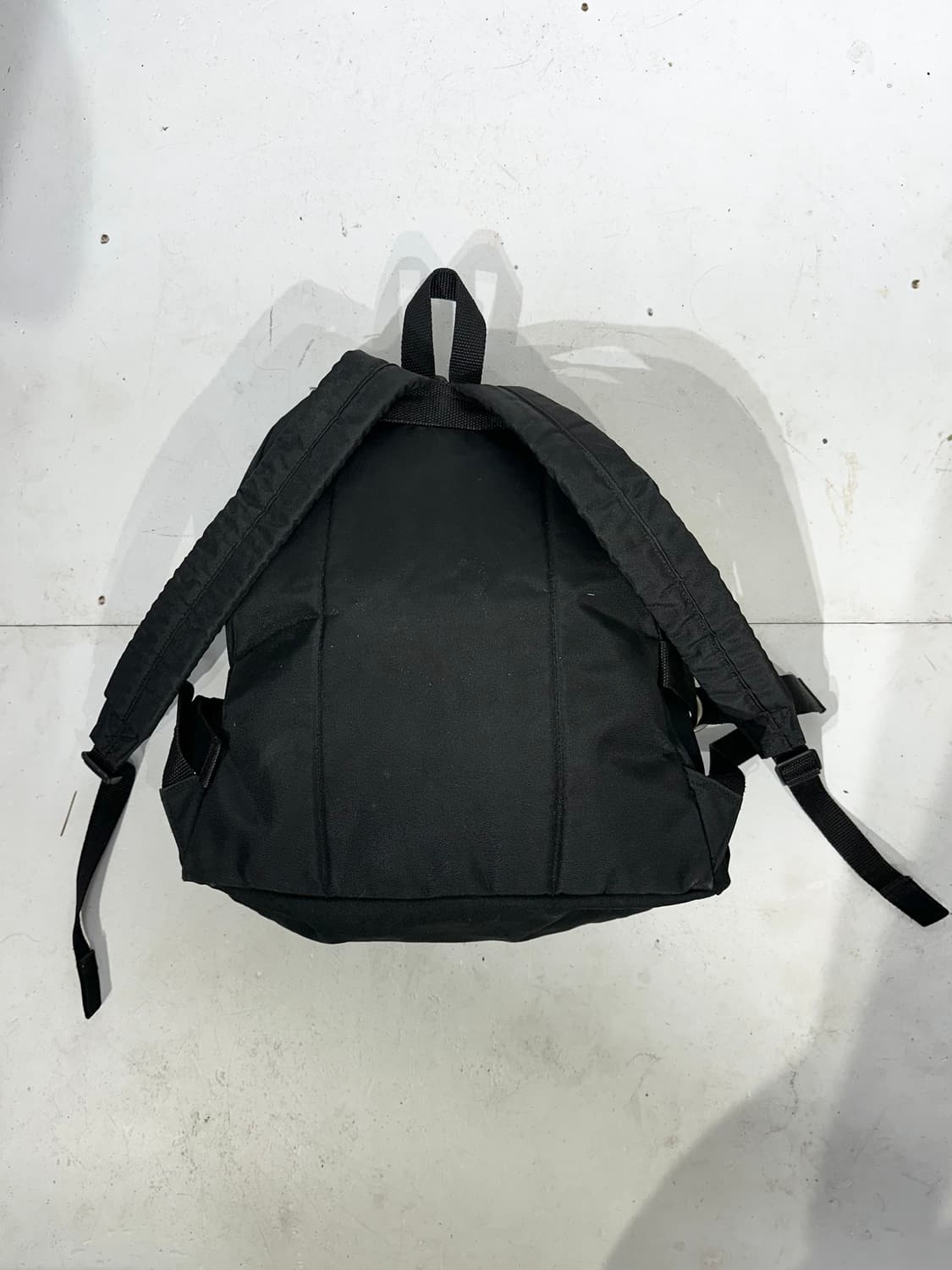 90s 나이키 블랙 미니 백팩 미드스우시 가방 상품이미지5