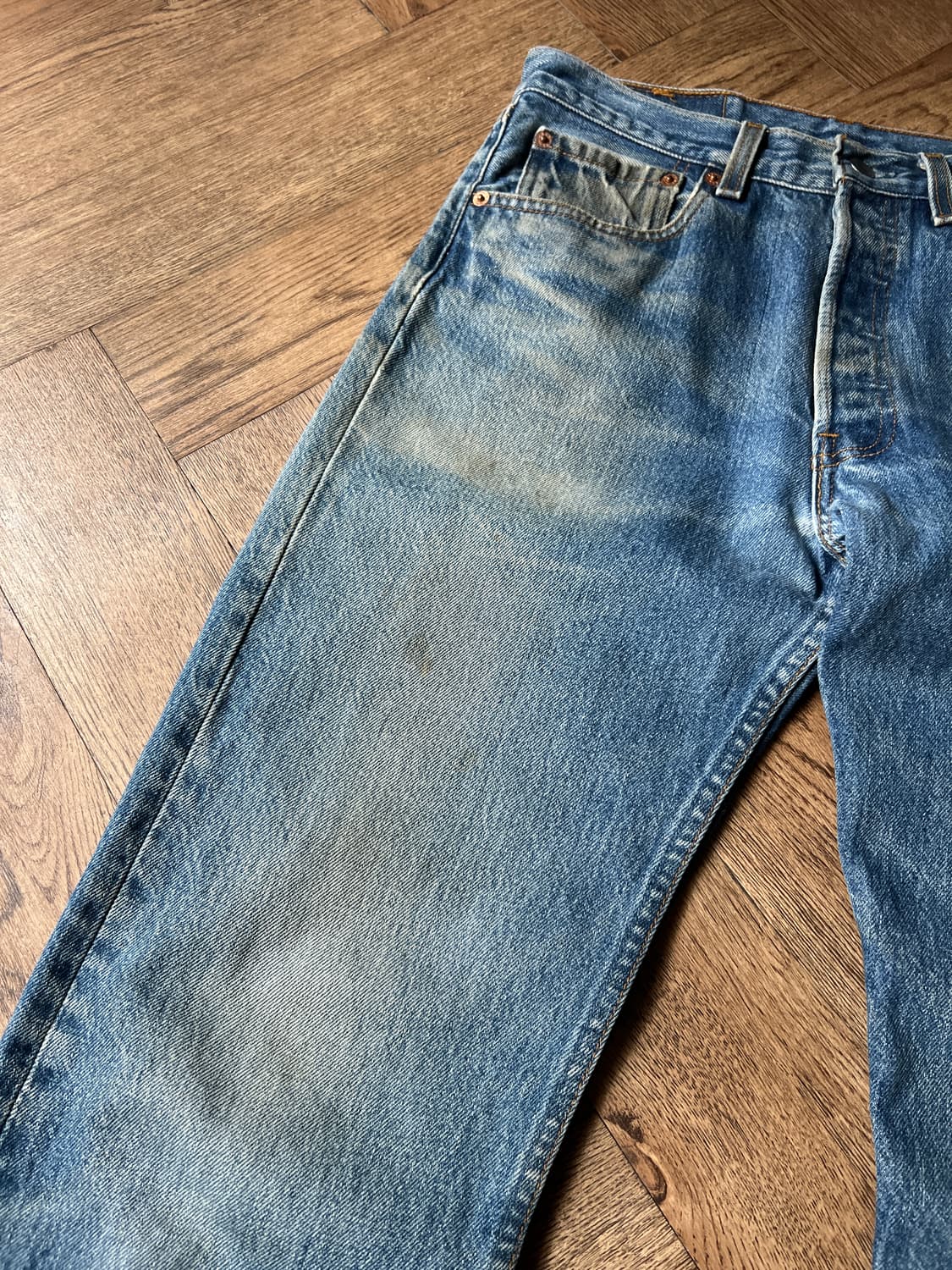 [32]90's 리바이스 501XX Made in USA 데님팬츠 S20 상품이미지5