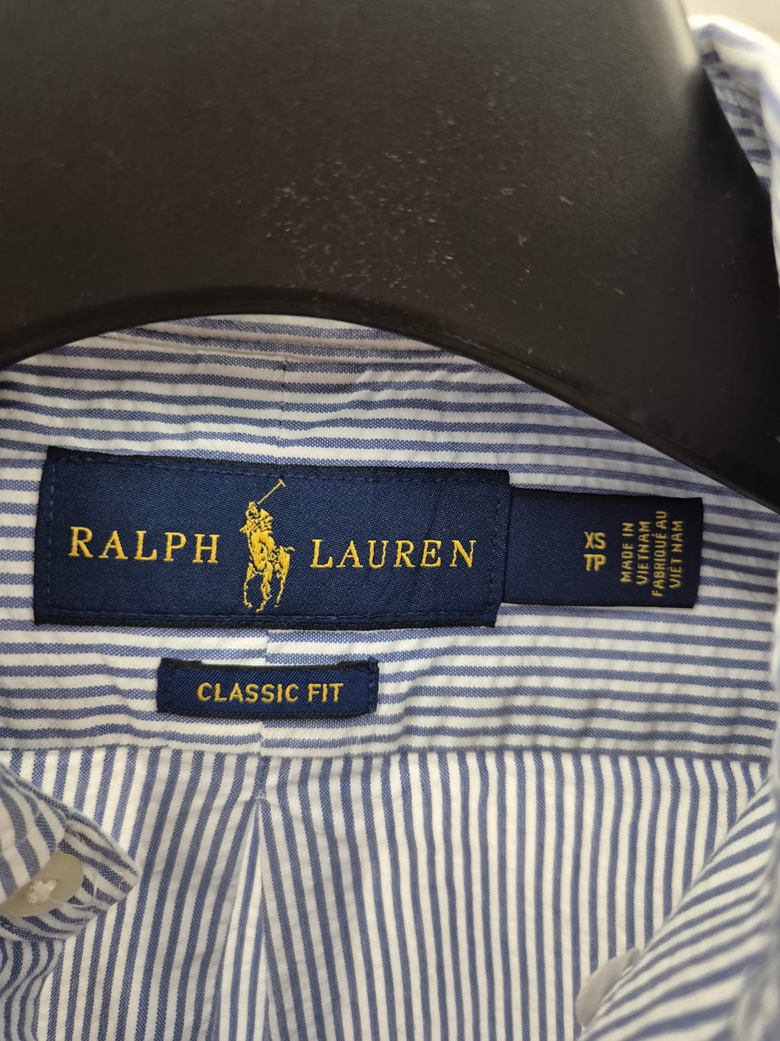 폴로 랄프로렌 클래식핏 스트라이프 셔츠 XS 상품이미지7