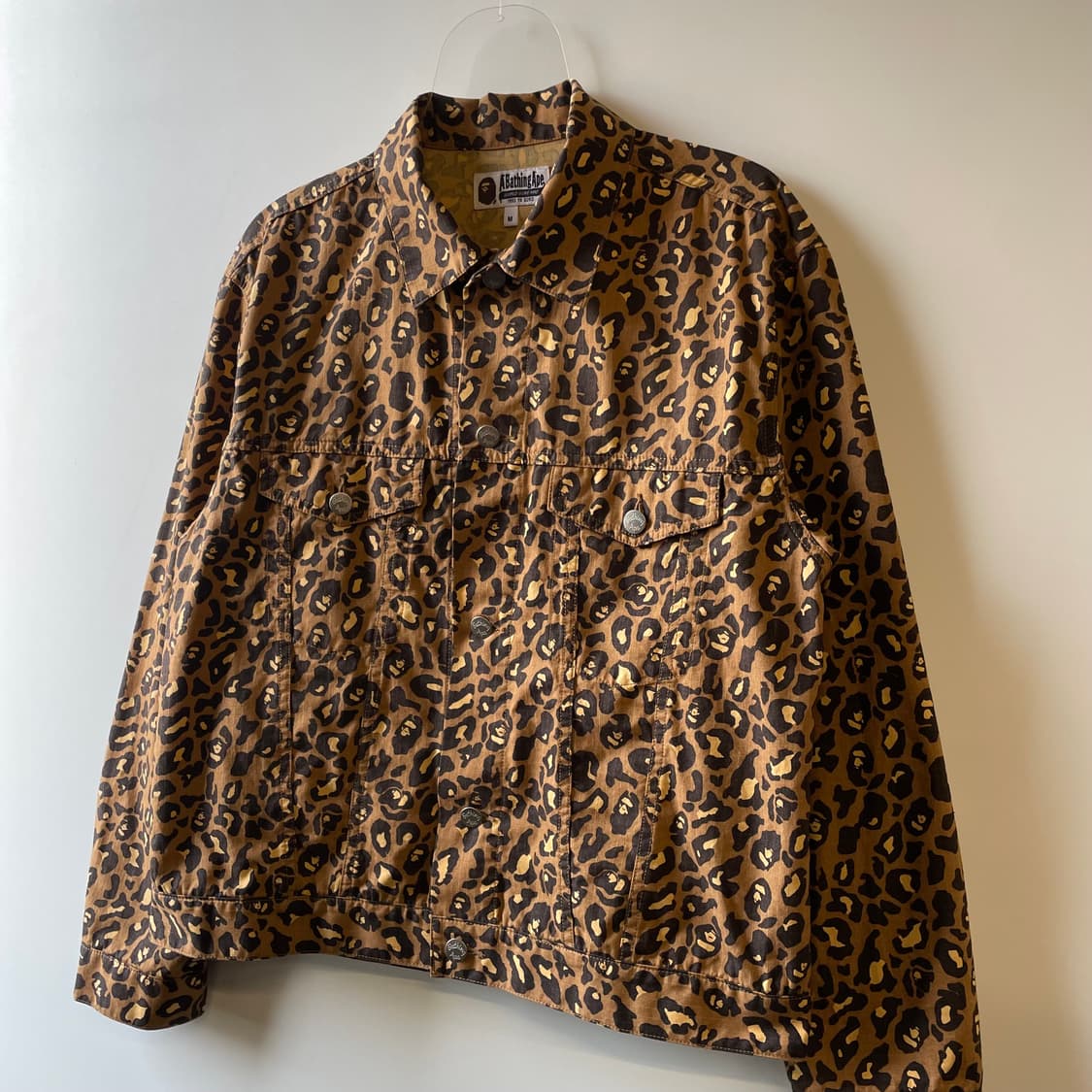 베이프 황계 레오파드 트러커 자켓 상품이미지6