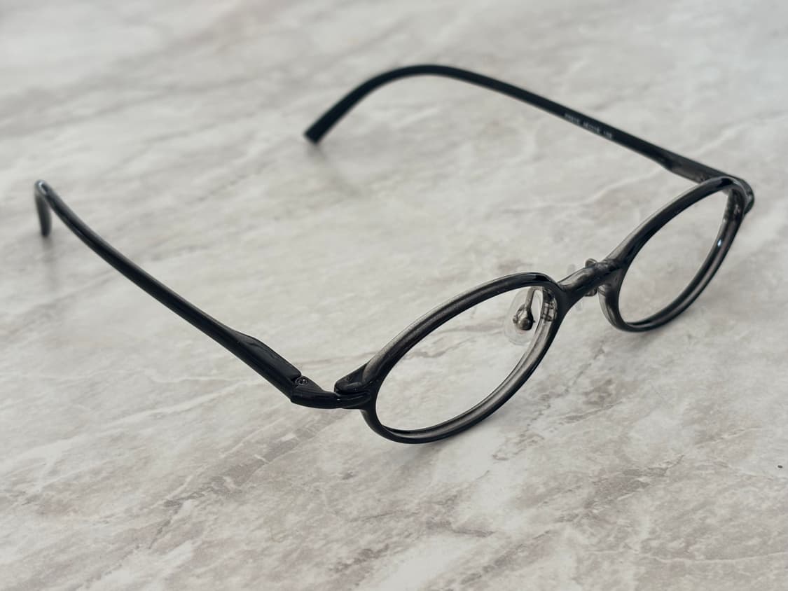 vintage 빈티지 긱시크 블랙 뿔테 상품이미지4