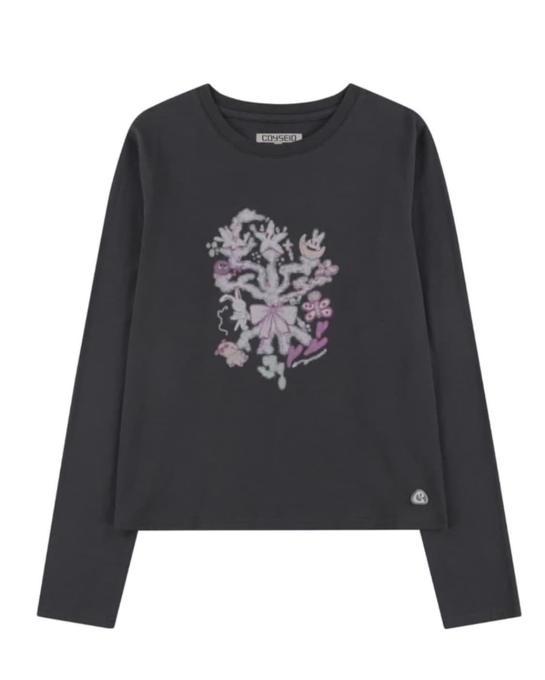 코이세이오 코랄 롱슬리브 차콜 상품이미지1