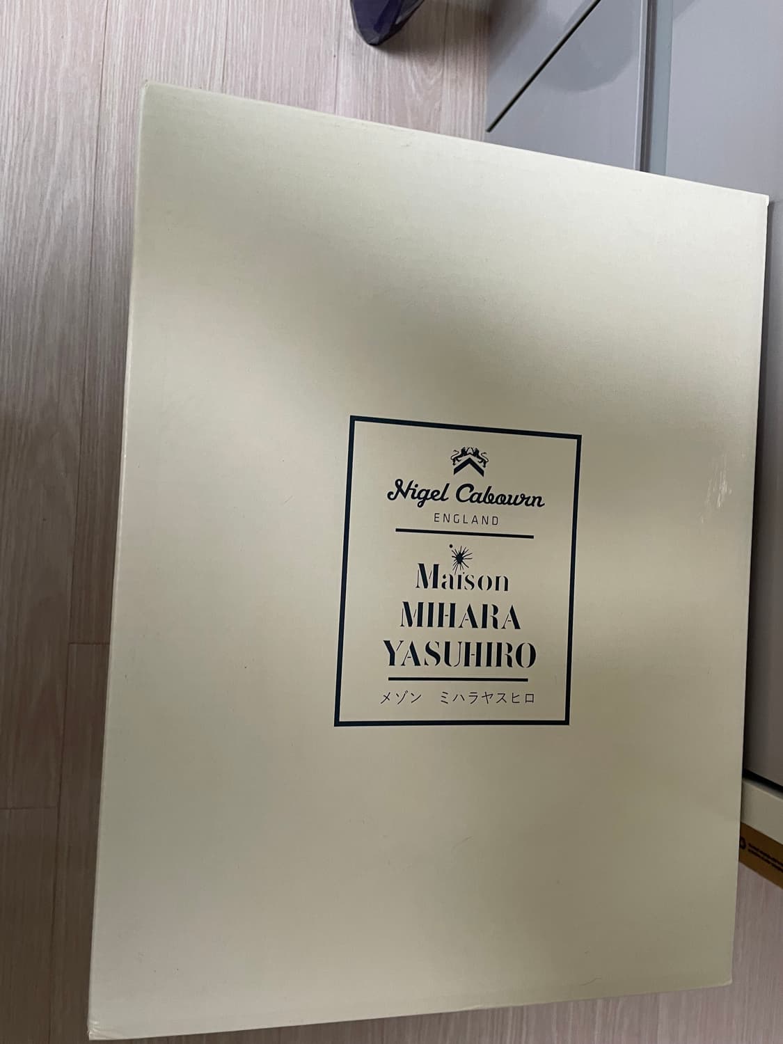 나이젤카본x미하라야스히로 로우 스니커즈 다크 네이비 사이즈 40 상품이미지4