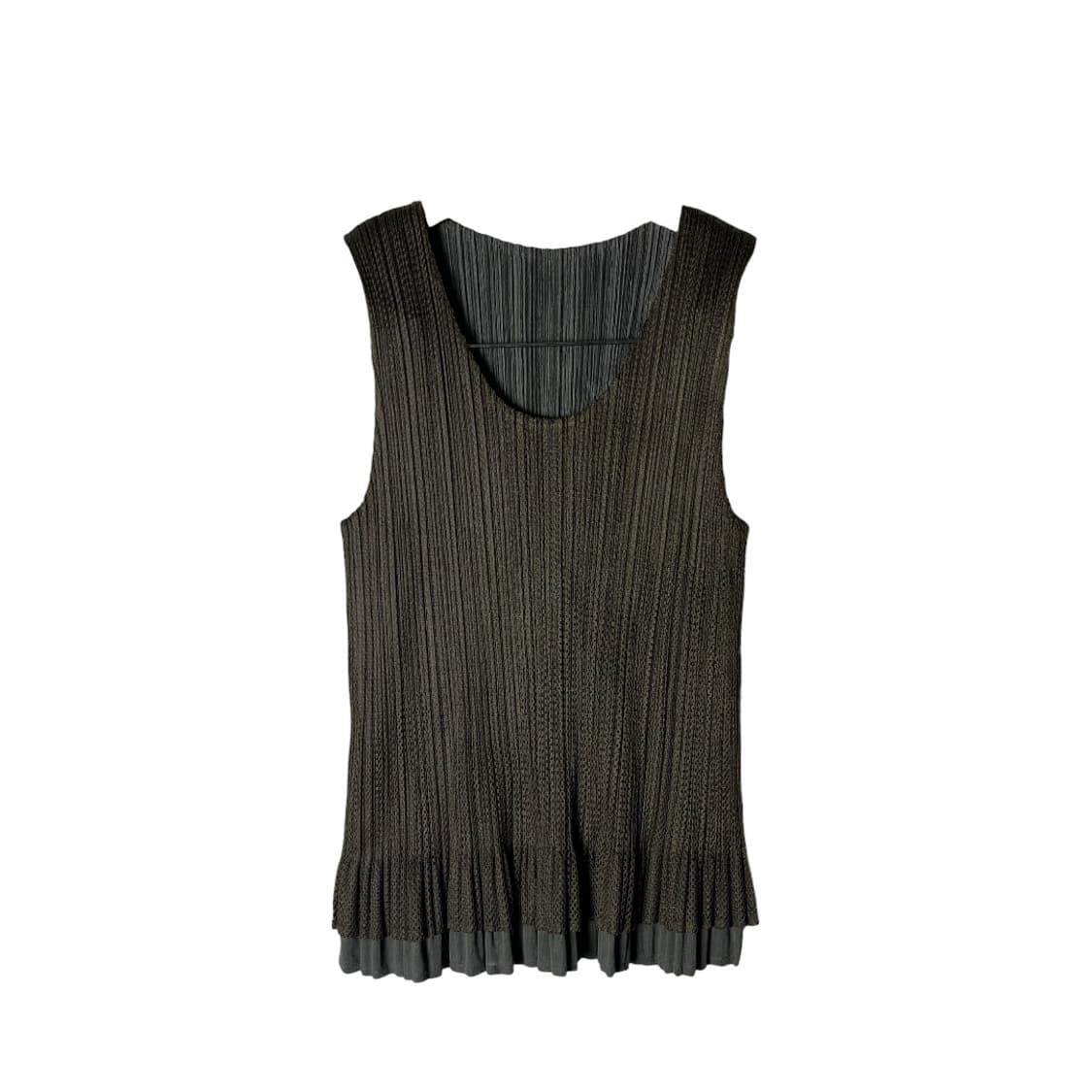 [Pleats Please] 플리츠플리즈 프릴레이어드 슬리브리스 상품이미지1