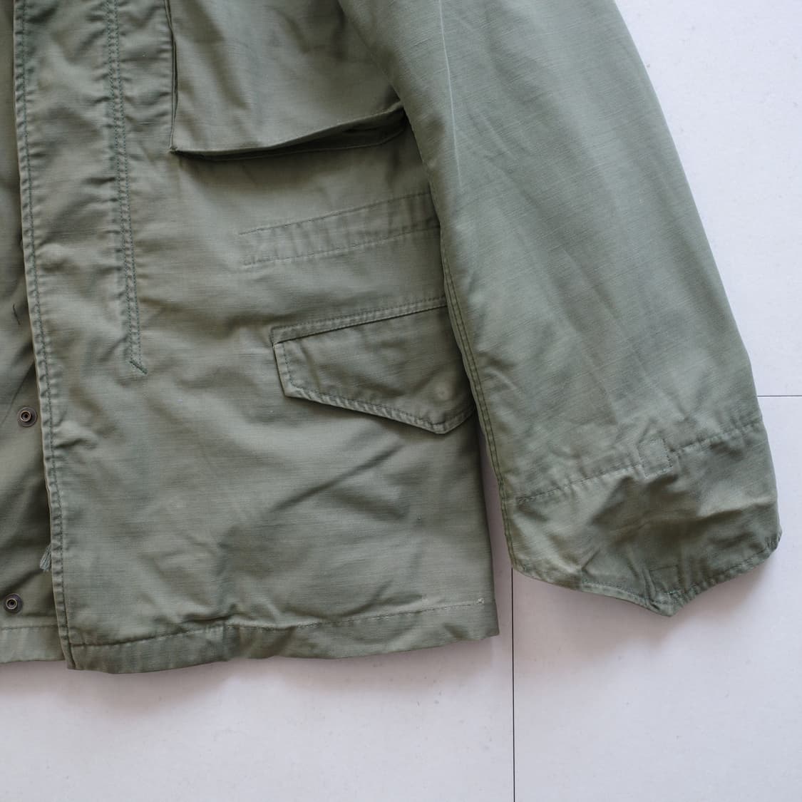 70~80s 미군 M65 필드자켓 3세대 GENERAL지퍼 Small 상품이미지3