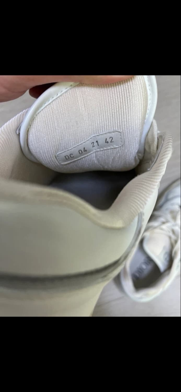 디올 b27 오블리크 로우탑 스니커즈 42사이즈 상품이미지5