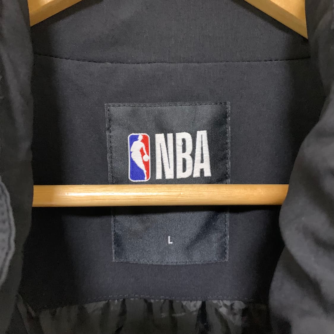 NBA 블랙 바람막이 자켓 빈티지 남녀공용 L 져지 집업 상품이미지3