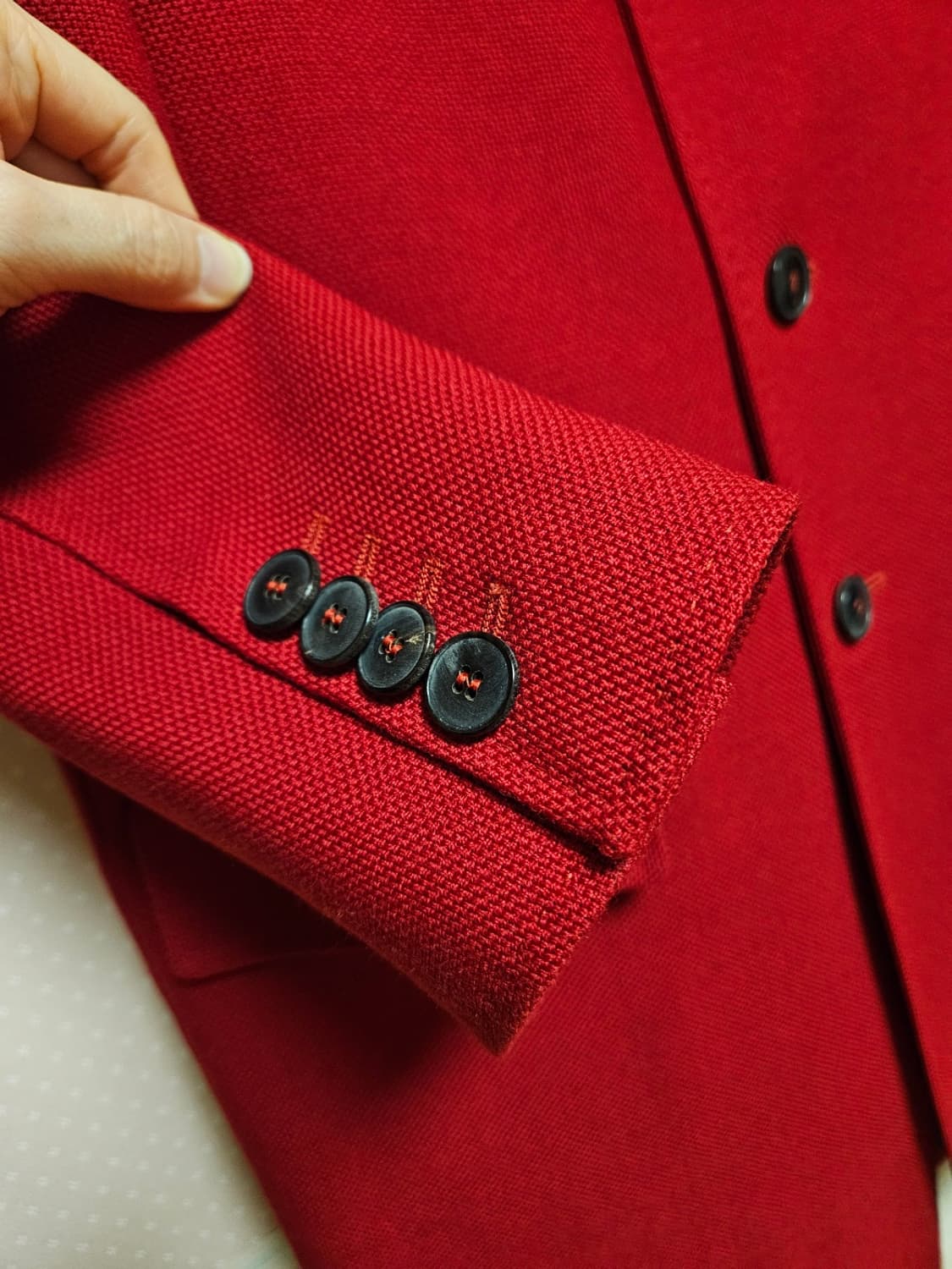 [명품] 발렌티노 싱글 울 코트 - 남성 코트 상품이미지6