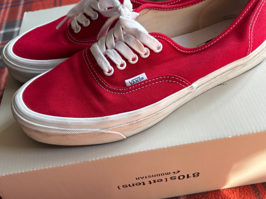 반스 어센틱 볼트 280 레드 상품이미지1