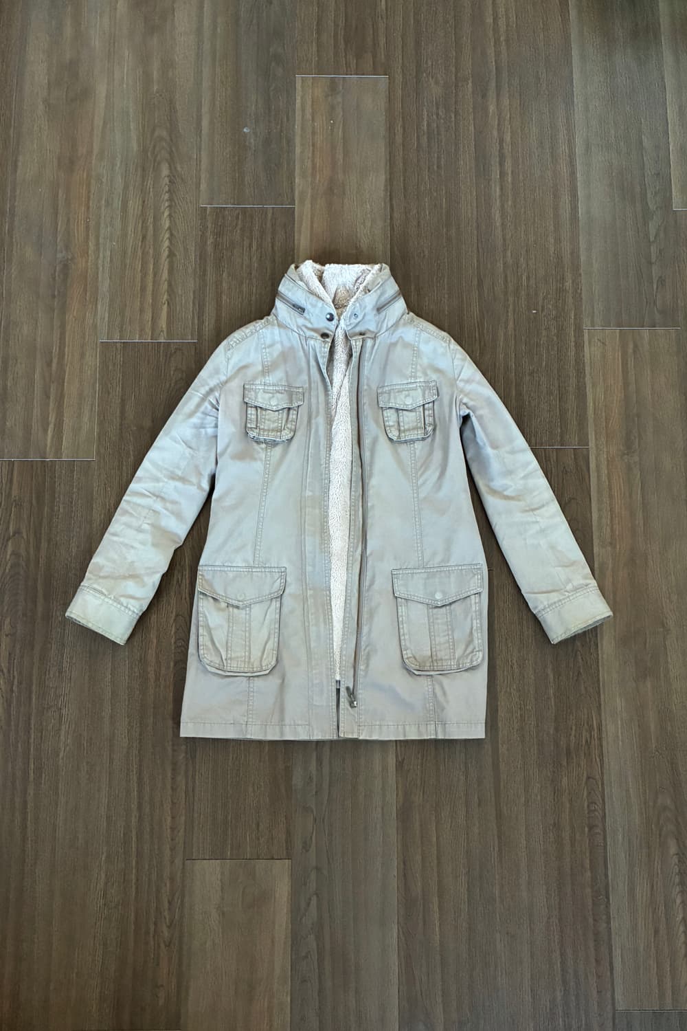 Military Fur Trimming Jacket 상품이미지4