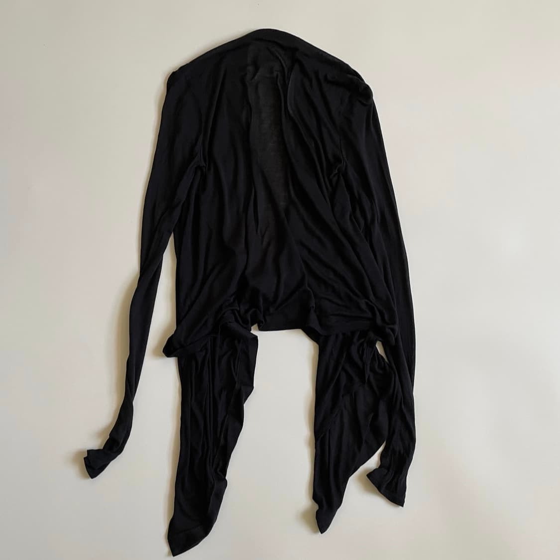 헬무트랭 드레이핑 숄 가디건 상품이미지2