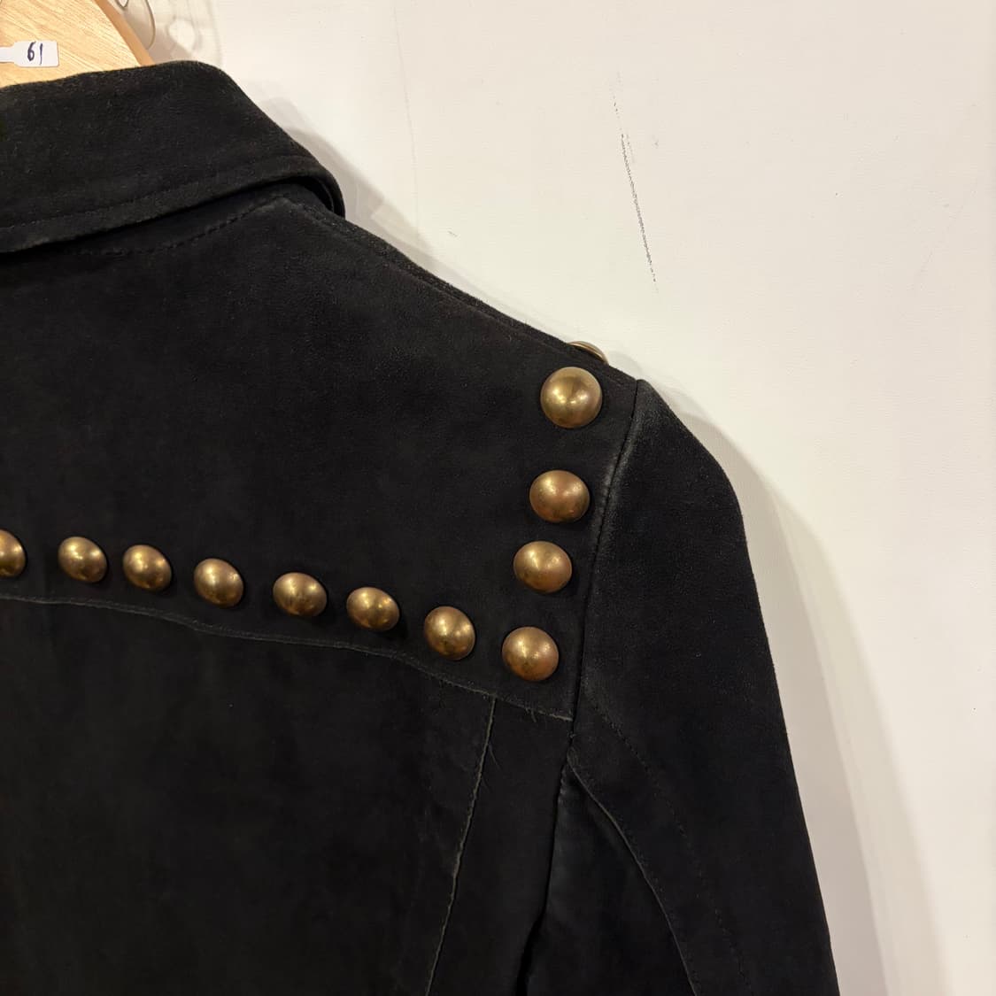 산드로 고트레더 스터드자켓 상품이미지5