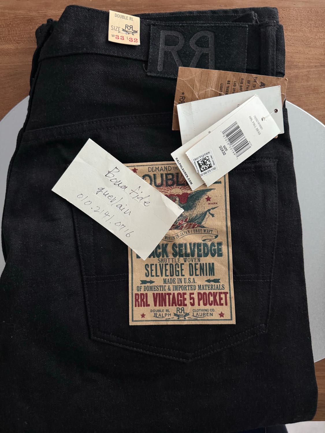 <33x32>RRL 빈티지5포켓 상품이미지1