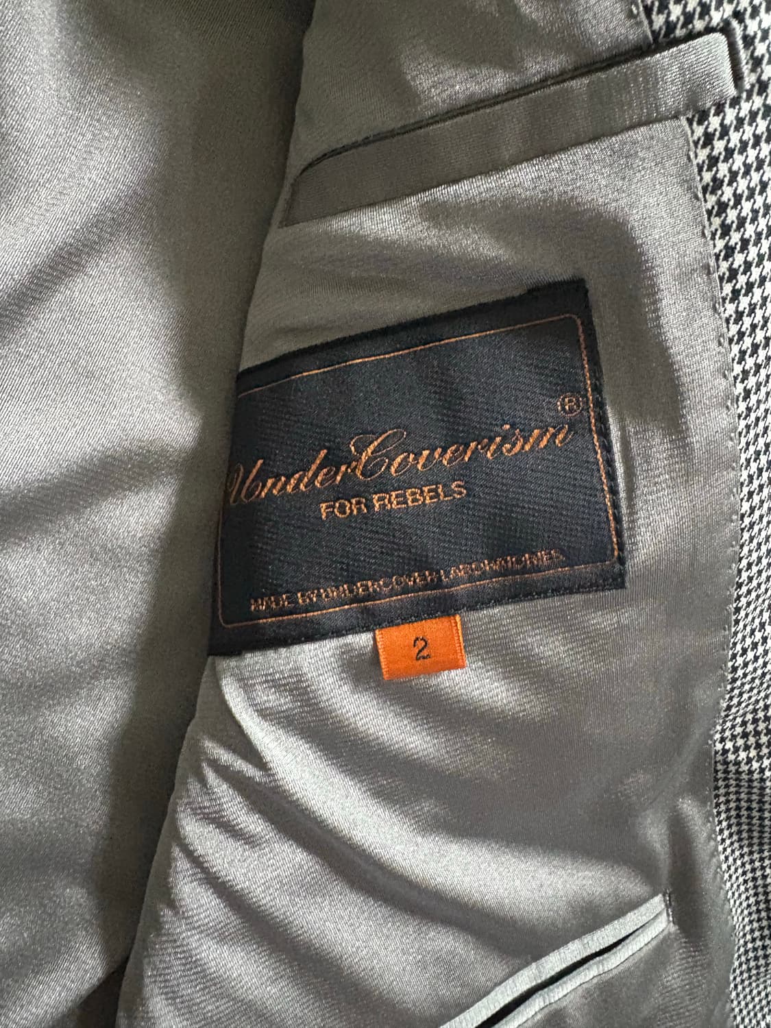 언더커버 07ss 도킹 테일러 자켓 상품이미지5